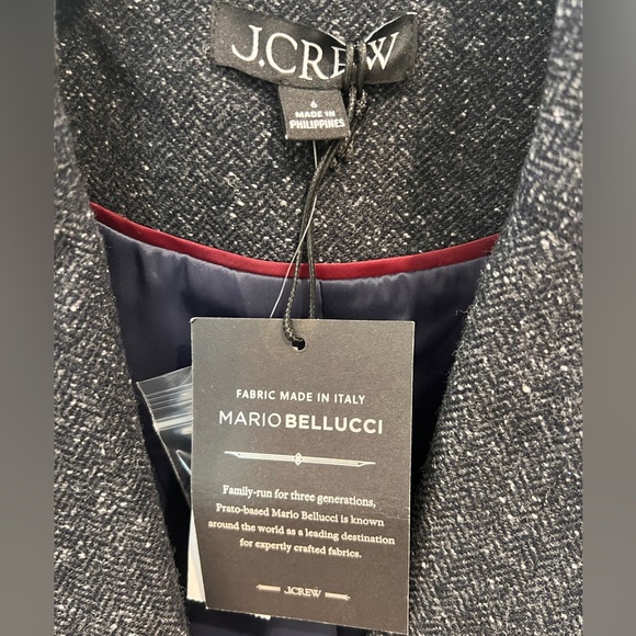 J. Crew École blazer in herringbone wool blend - Picture 11 of 14